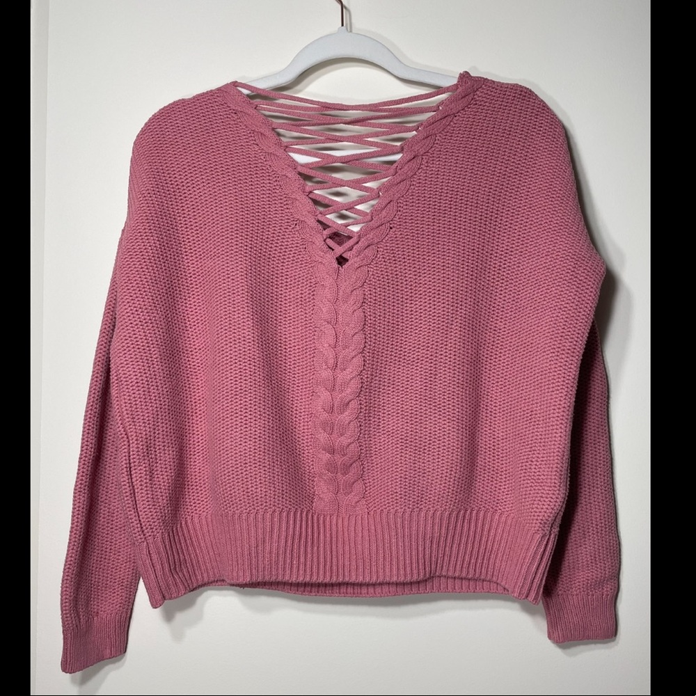 Miss Selfridge Unique Pink Sweater View 5